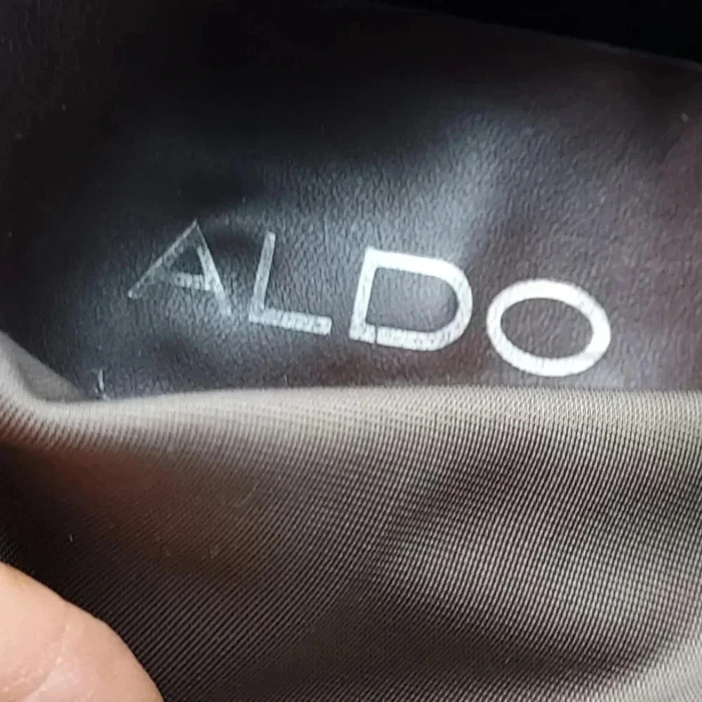 Aldo Womens Boots Brown Suede Size 7.5 - Picture 6 of 10